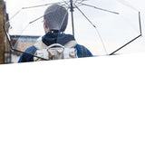 Clear Top Umbrellas – 360° Visibility with Sleek Protection-Repel Umbrella