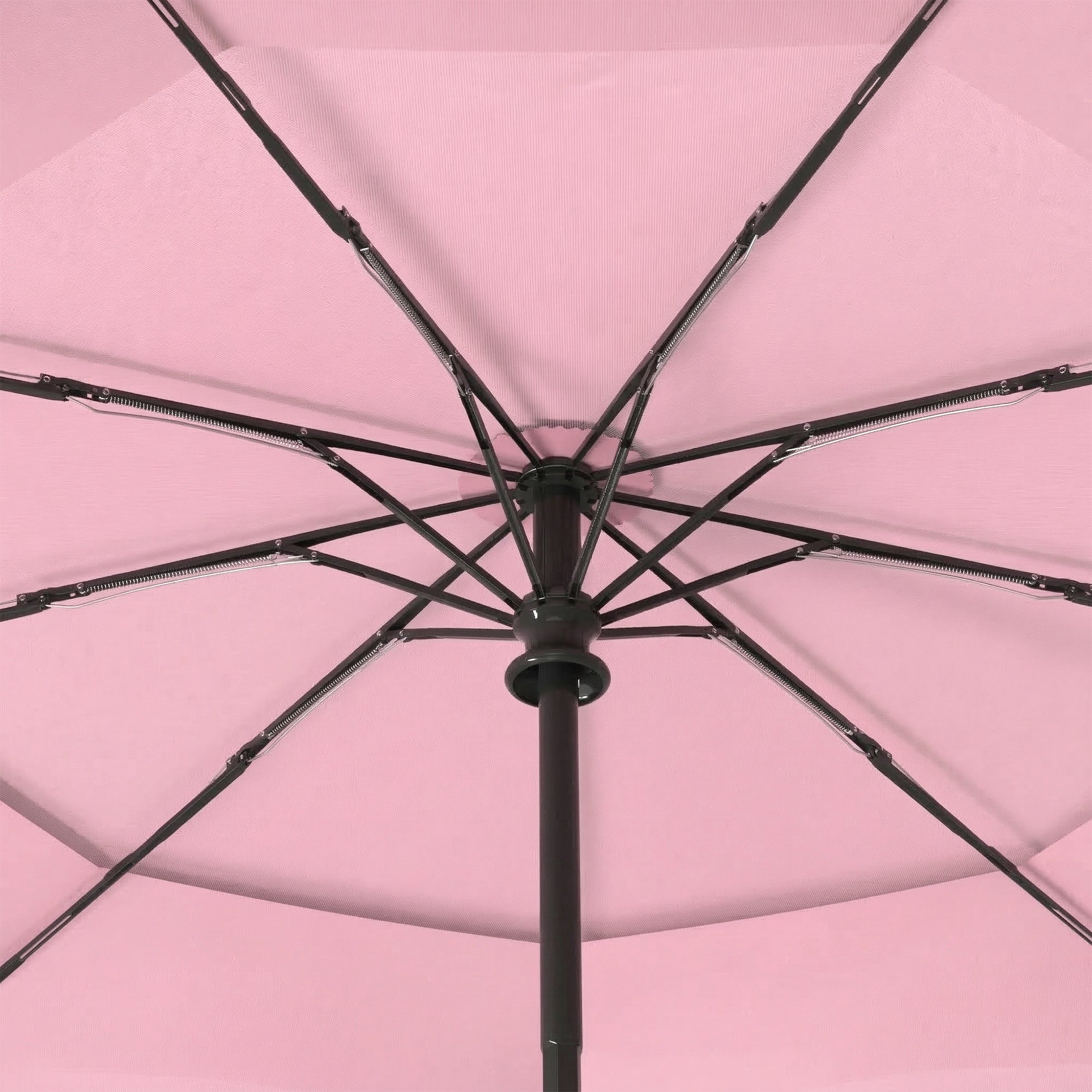 Repel Windproof Travel Umbrella – Pastel Pink Compact Auto Open