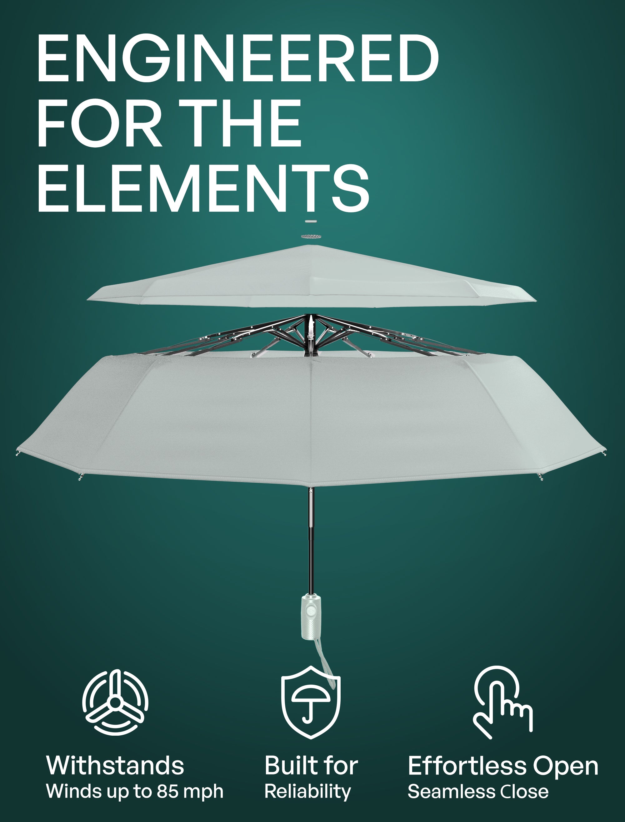 REPEL Umbrella - Pastel Mint
