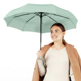 Repel Windproof Travel Umbrella – Pastel Mint Compact Auto Open