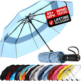 TTS Repel Windproof Travel Umbrella - Compact, Automatic