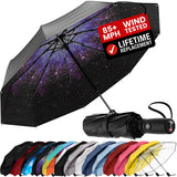 TTS Repel Windproof Travel Umbrella - Compact, Automatic