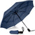 Windproof Travel Umbrella - Compact, Automatic, Navy Blue