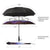 Reverse Folding Umbrella - Starry Night